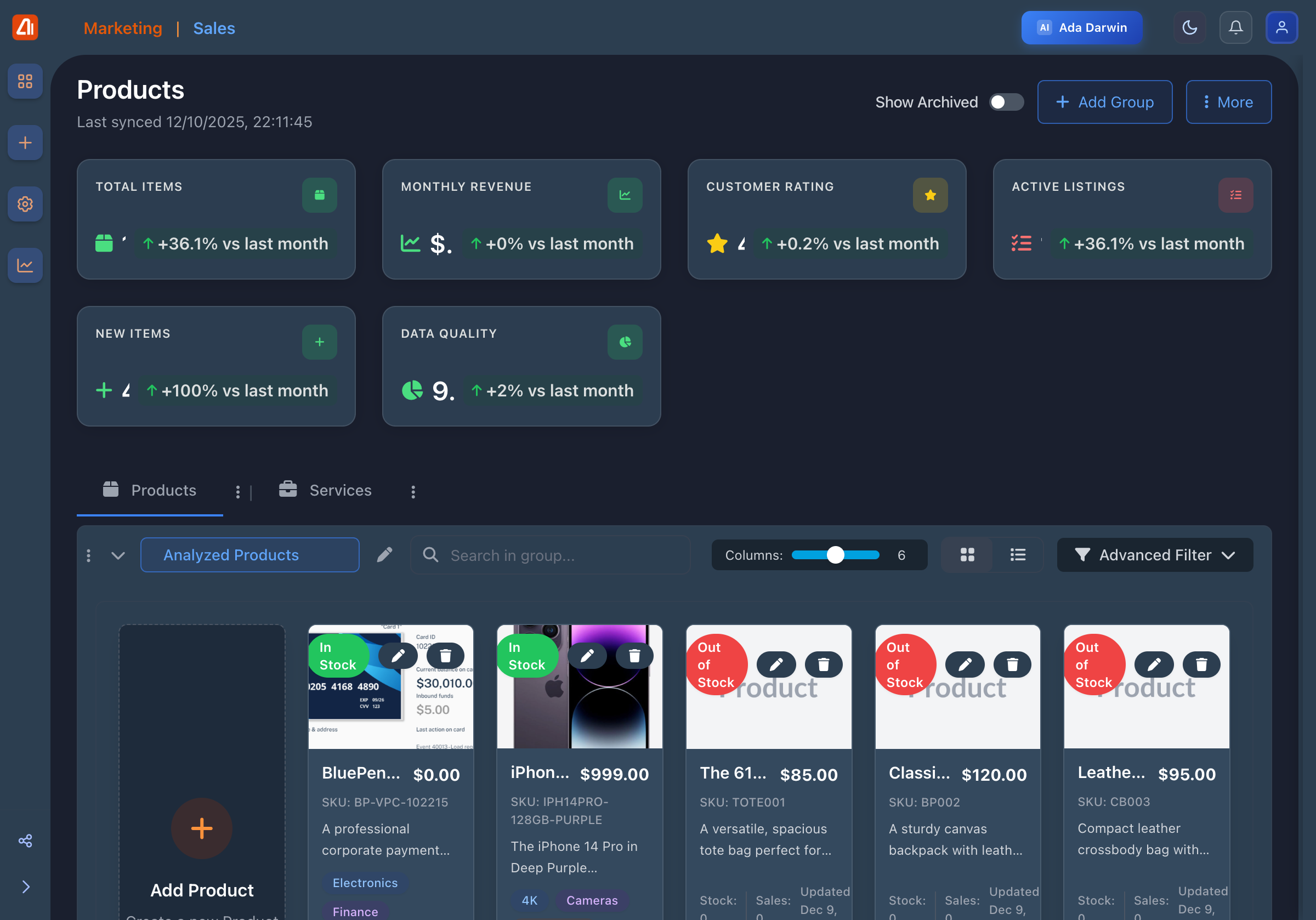 Products Overview