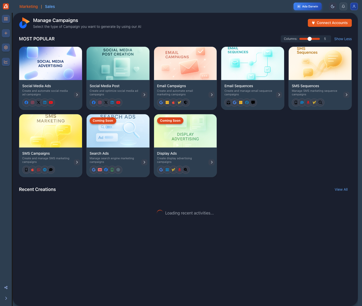 SMS Campaigns in Campaign Hub