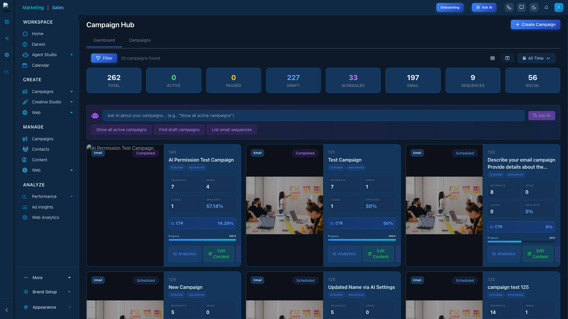 Campaign Manage