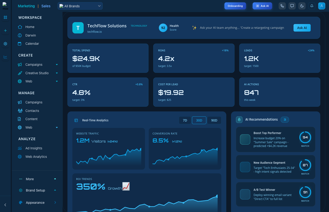 Home Dashboard