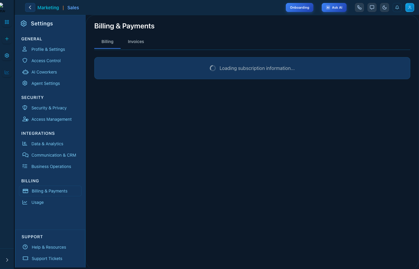 Billing & Payments - Overview