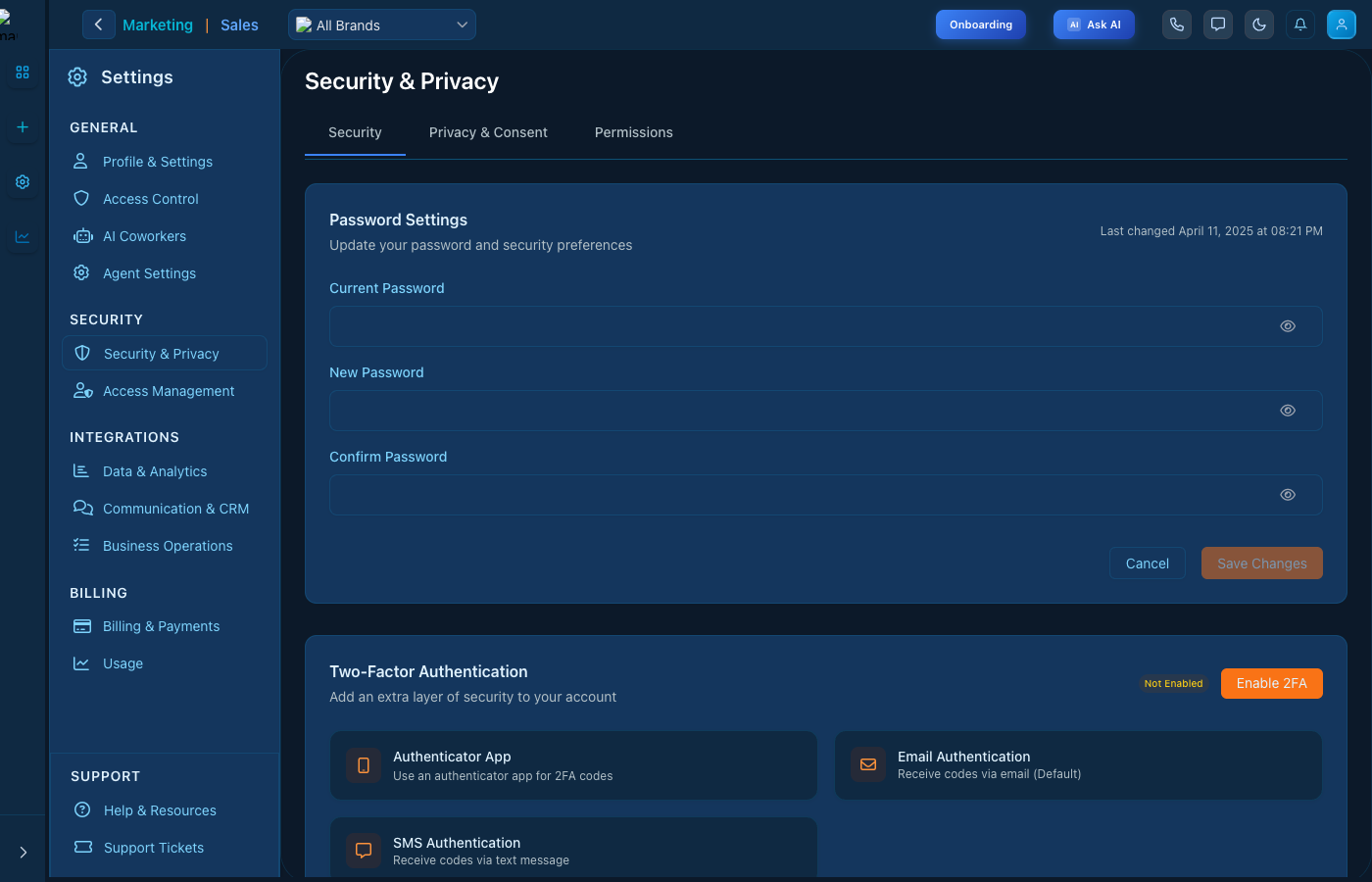 Security & Privacy - Security