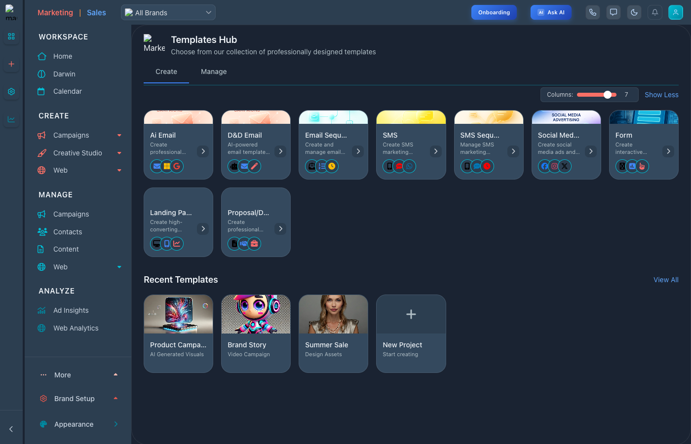 Templates Create